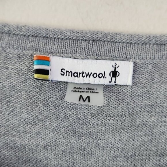 SMARTWOOL | Women's Shadow Pine Colorblock Sweater sz M - Picture 6 of 8
